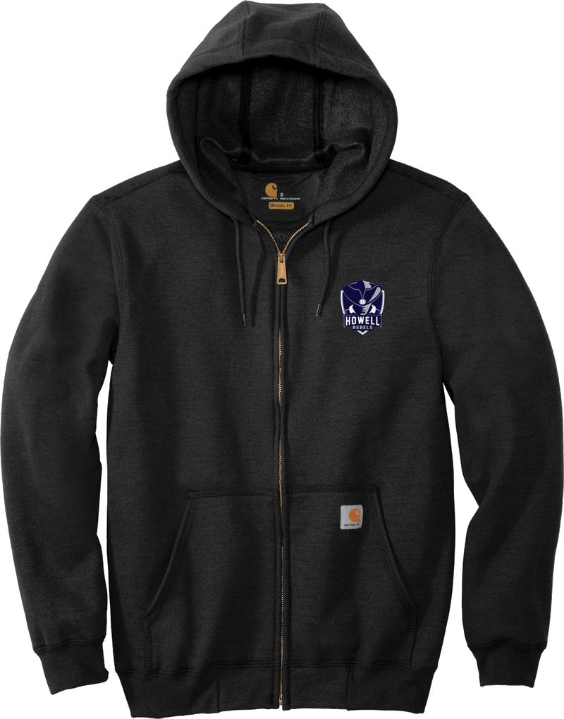 Howell Carhartt Midweight Hooded Zip-Front Sweatshirt