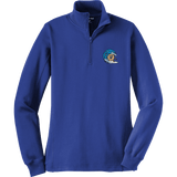 BagelEddi's Ladies 1/4-Zip Sweatshirt