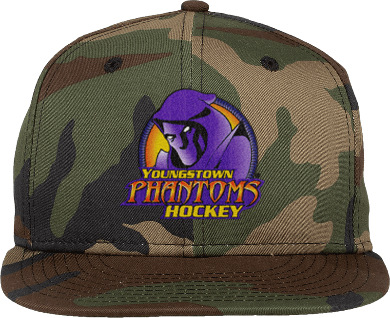 Youngstown Phantoms New Era Flat Bill Snapback Cap