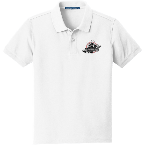 Allegheny Badgers Youth Core Classic Pique Polo